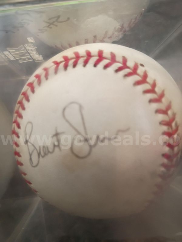 Brent Strom Autographed Baseball (Unverified)