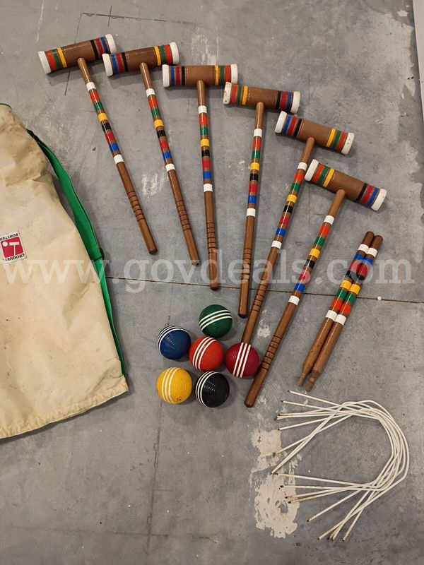6 Player Croquet Set