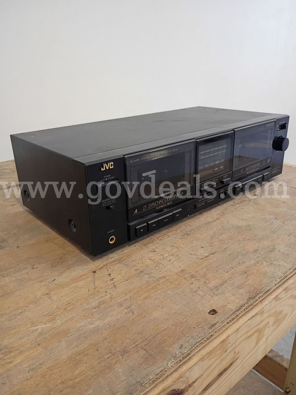 JVC Stereo Double Cassette Deck