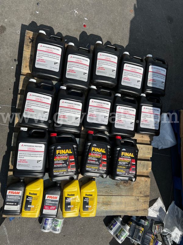 Lot of NEW Vehicle Fluids
