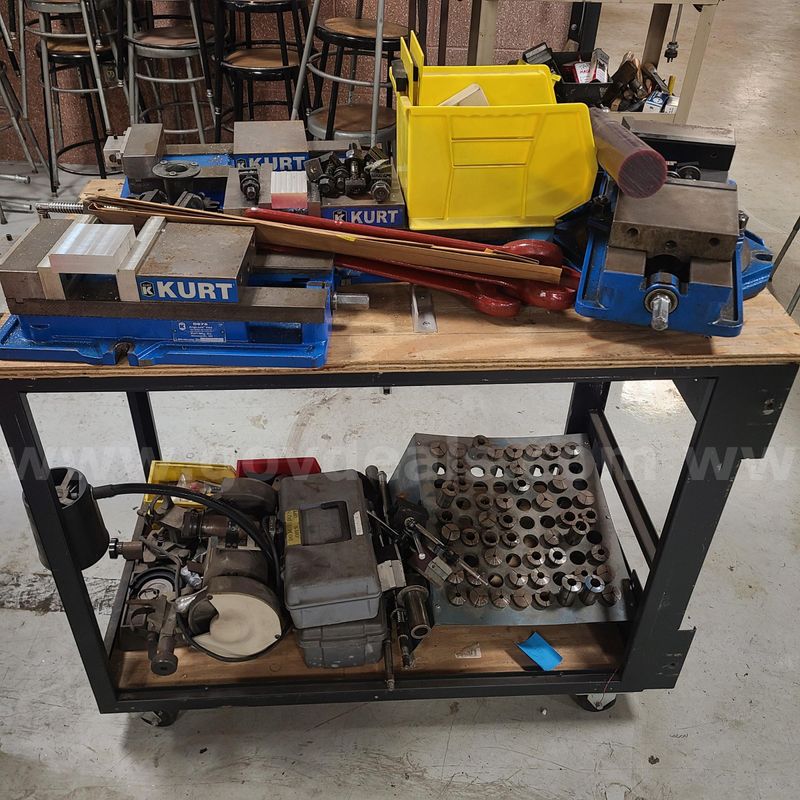 Cart #3 full of miscellaneous items
