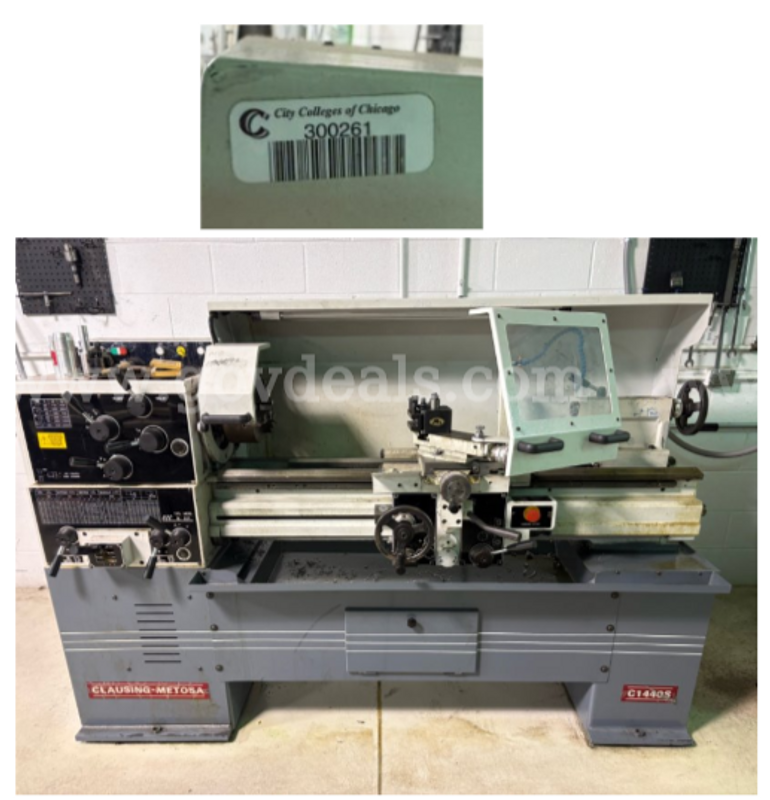 Clausing Metosa Lathe
