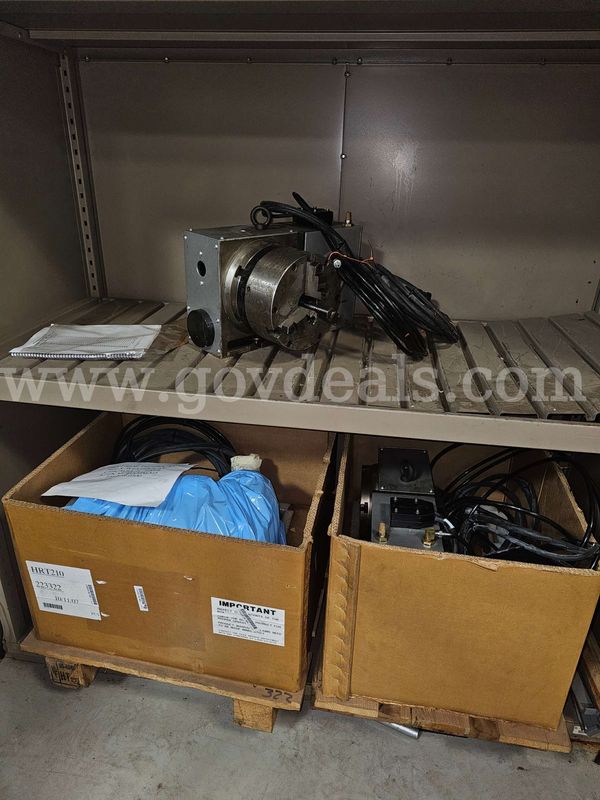 HAAS Rotary 4th Axis with 3-jaw chuck