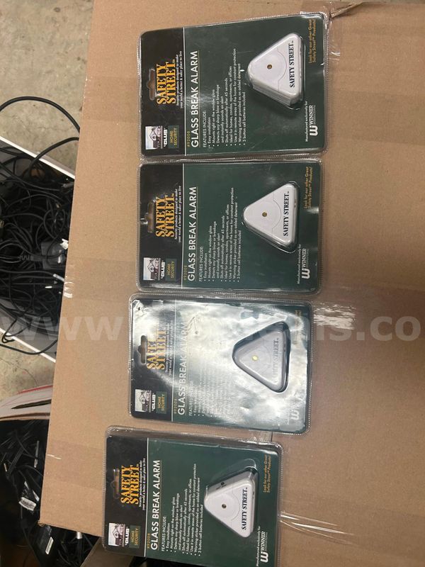 3, Glass Break Alarms