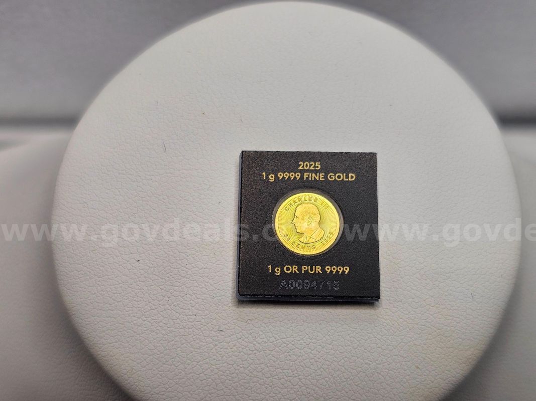 Royal Canadian Mint 1 Gram Gold Coin, Great Investment