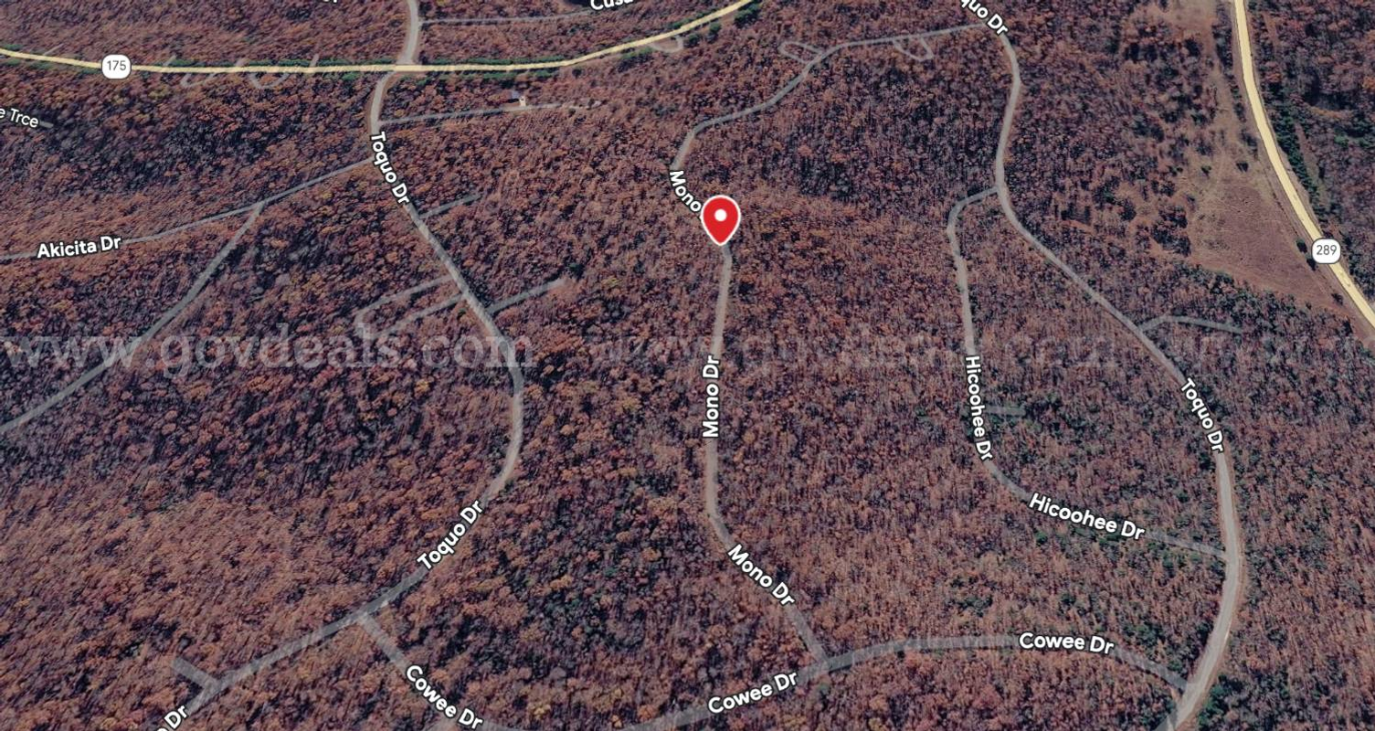 Finance a Beautiful .25 acre Homesite in Cherokee Village Arkansas