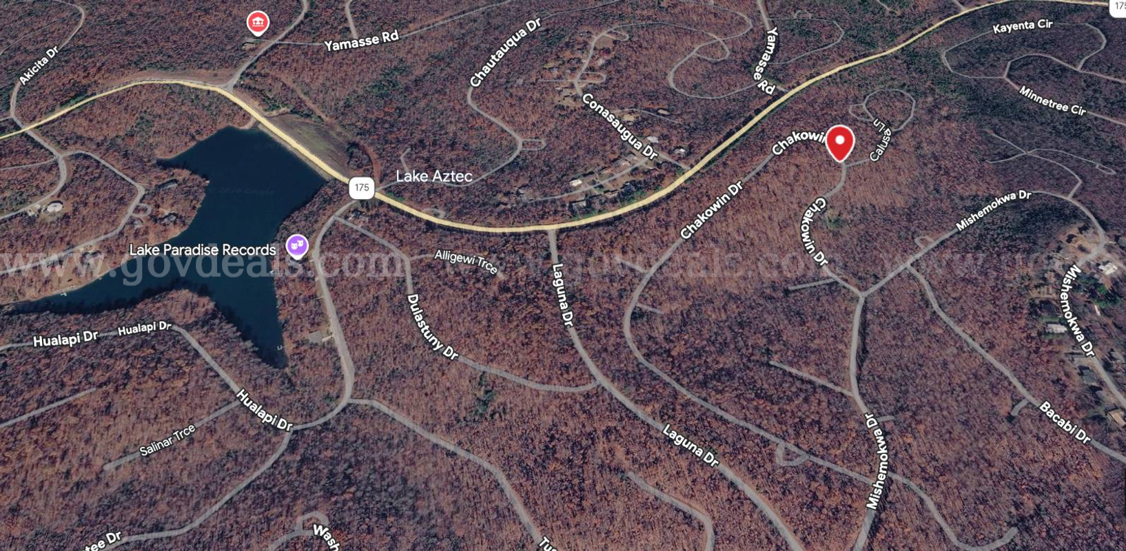 Finance and Build a dream getaway on .25 acre lot in Cherokee Village Arkansas