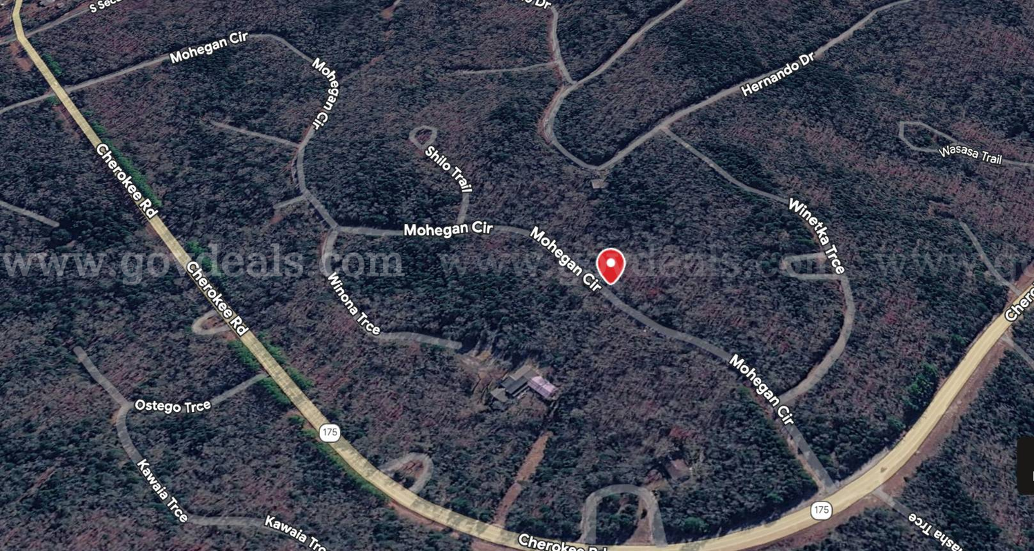 A prime Cherokee Village .25 Acre Lot surrounded by Nature and Outdoor Activity