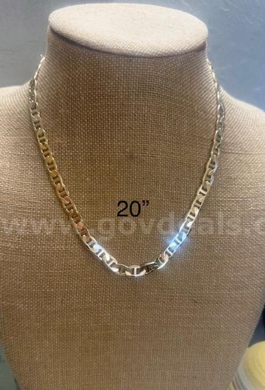 Beautiful, 20" Gucci Style, Real 24k Gold Filled Chain