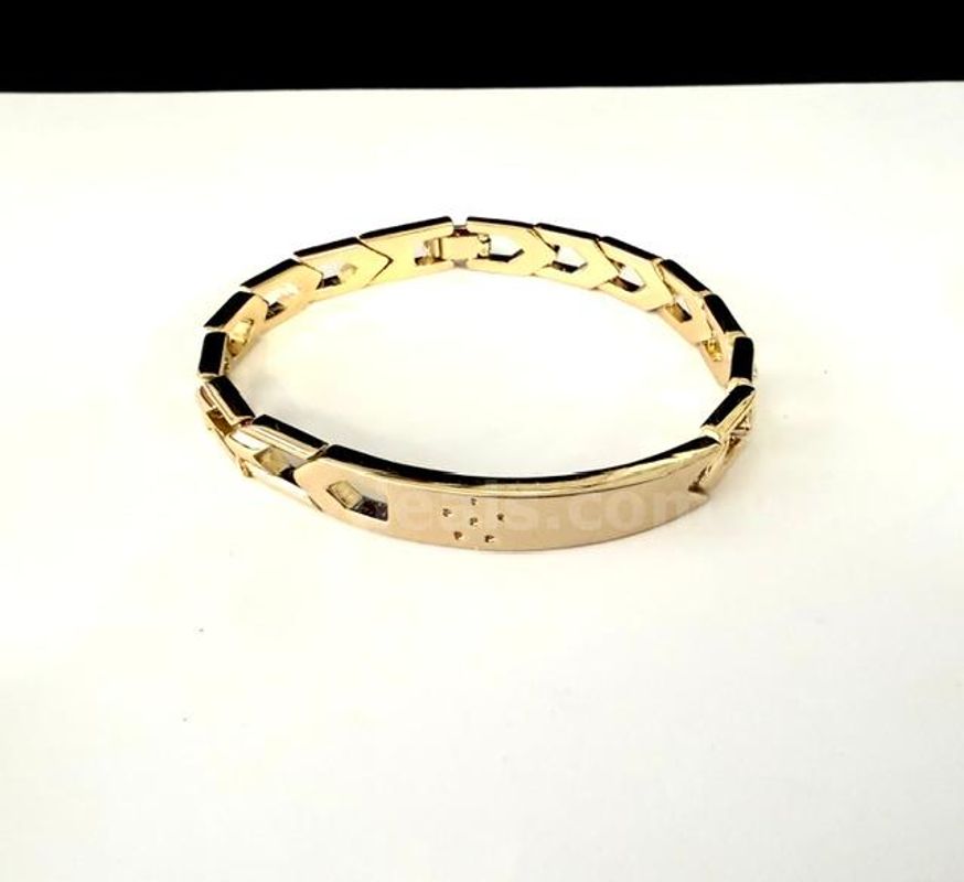 Gorgeous, Ladies, Real 24k Gold Filled, 7", ID Bracelet