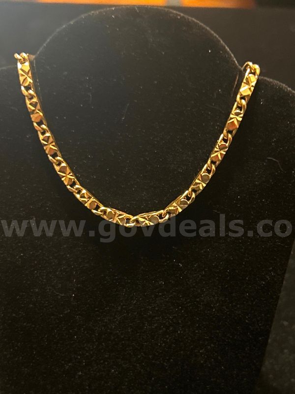 8” Custom Star Bracelet! 24K Real Gold Plated