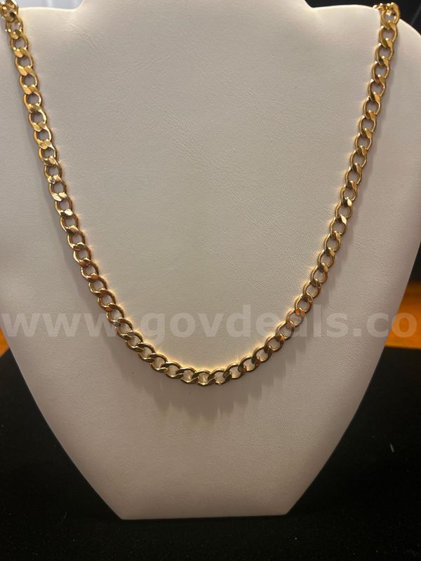 Handsome 24k Gold, 24” Flat Link! Read ⬇️