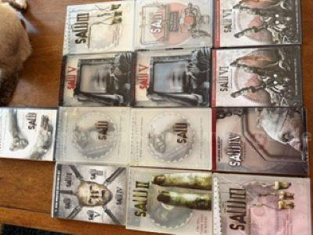 13. Used, Good Condition Salt DVDs.