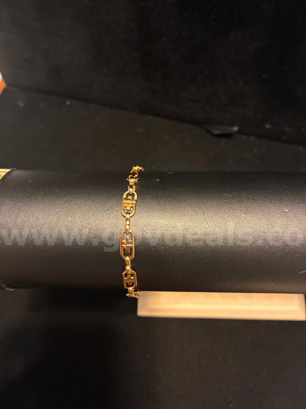 Gorgeous 7 1-2” Bracelet, 24K Real Gold Filled.