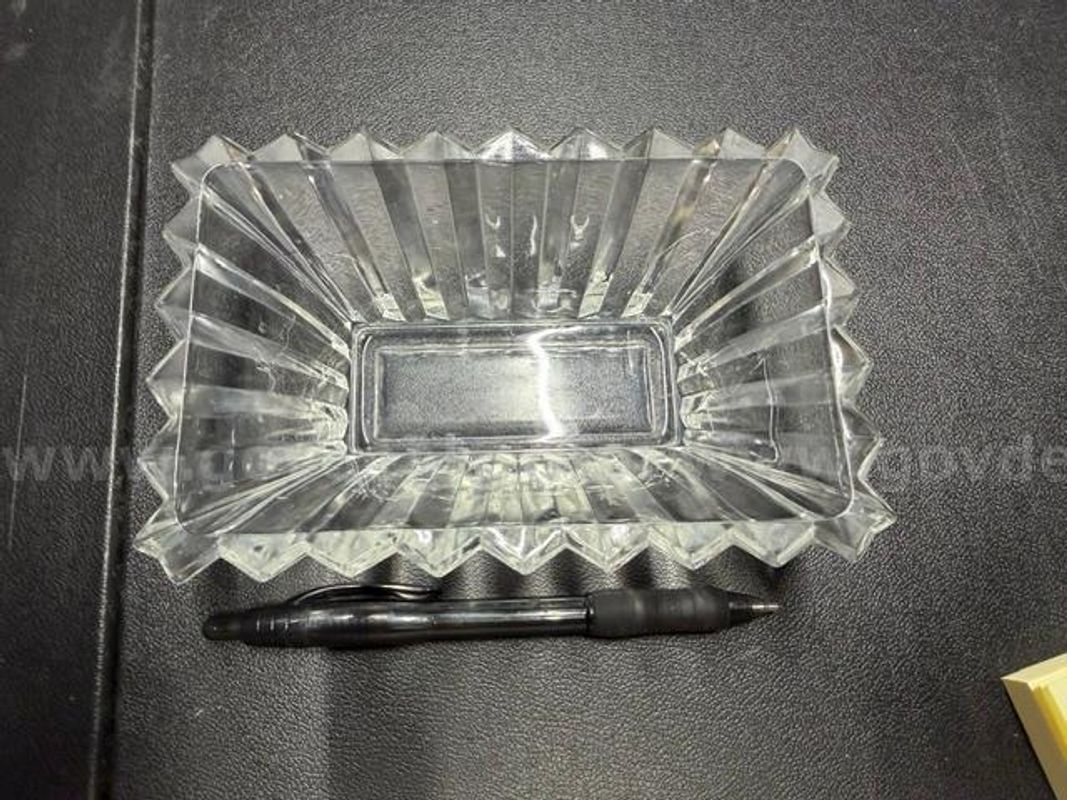 Vintage, Indiana Glass Rectangle Small Bowl, Excellent Condition No Chips