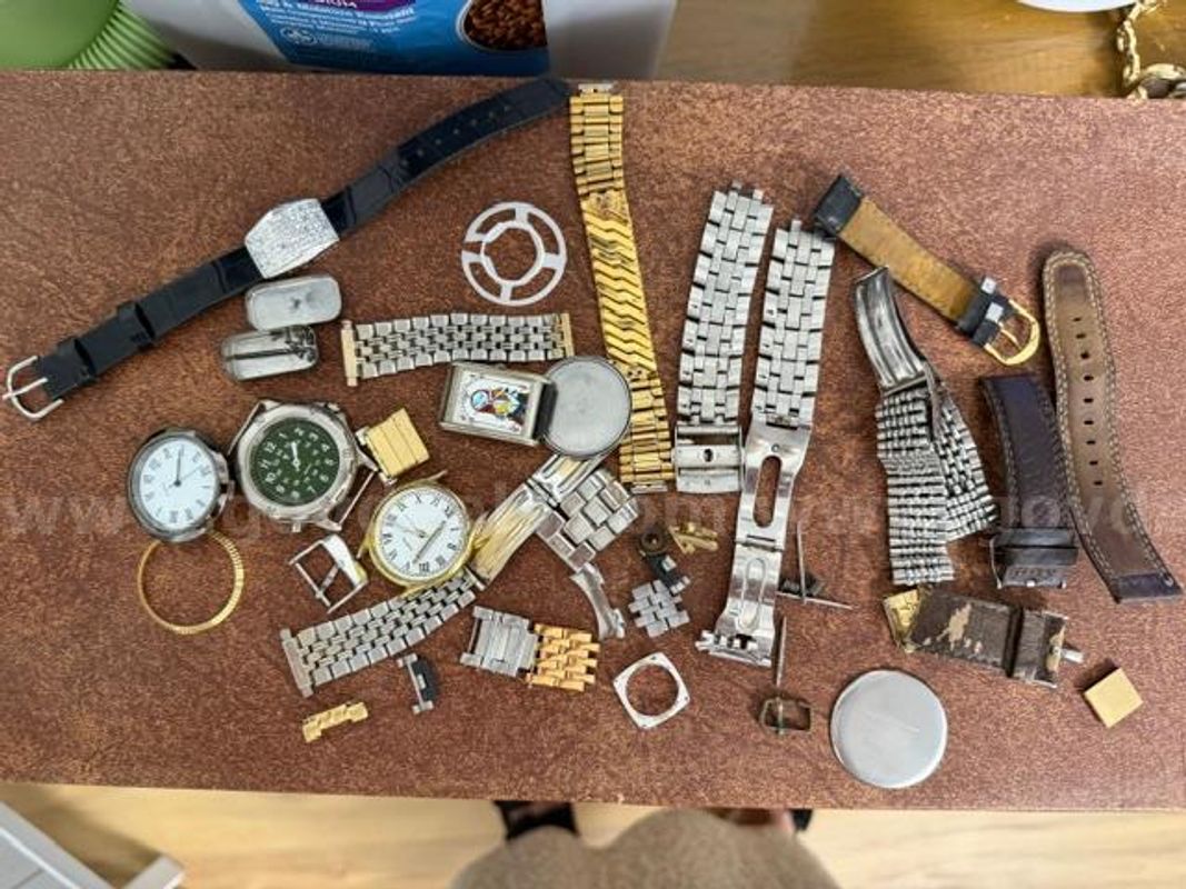 Assortment of Used Watchmaking Supplies