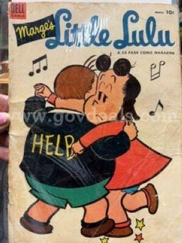 Margie’s Little Lulu Comic Book, Vintage 1954, Good Condition