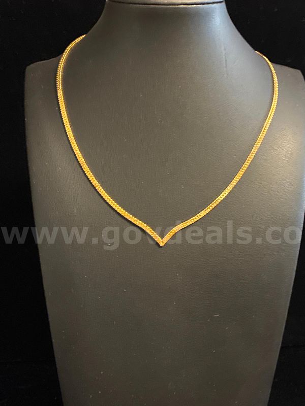 Elegant 16” Dainty Herring Bone Necklace! 24K Real Gold Filled. FREE SHIPPING W/ BUY NOW!