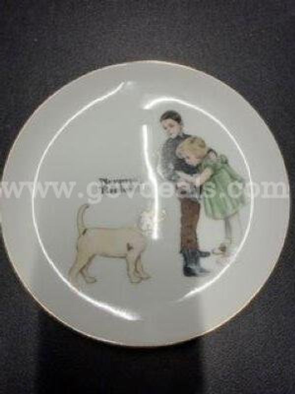 Vintage, Norman Rockwell Plate, Good Condition, No Defects