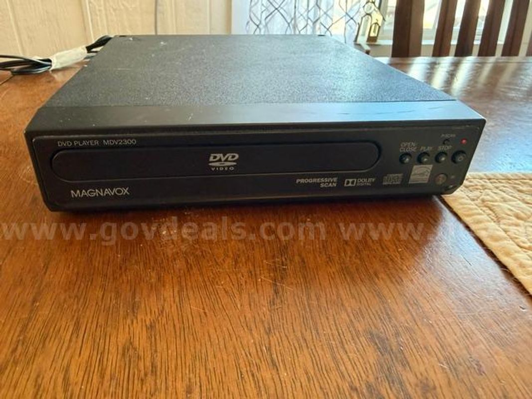 Magnavox MDV-2300 DVD Player, W/Progressive Scan