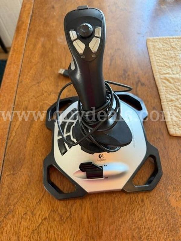 Logitech Joystick, 3D Pro, Soar With Precise Flight Control