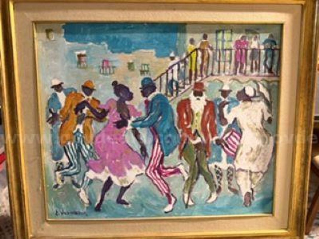 Eduardo Vernazza-Candombe Series Watercolor