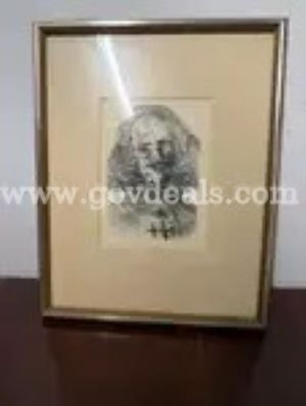 Velazquez (from Cinq Grands Immortels) / Salvador Dali Authentic
