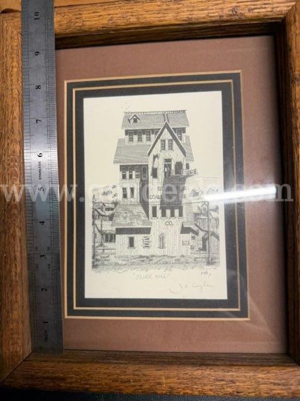 Silver King / J.E. Coyle Print, Authentic