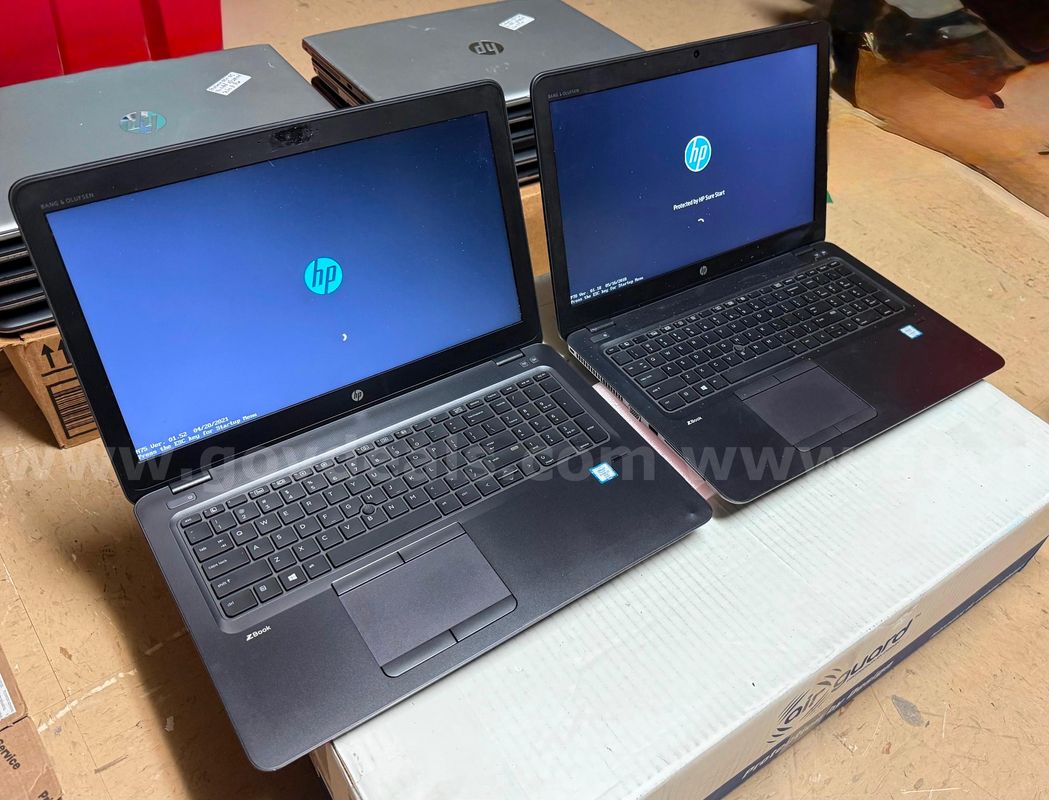 2 Units - Fully Functional HP ZBook i7 Intel Core Workstation Laptop 1TB Hard Drive - Win 11 Pro OS