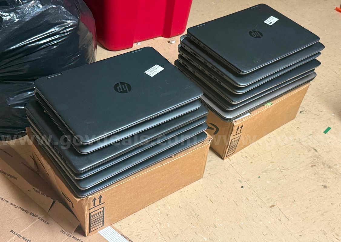 Lot of 12 HP Laptops – ProBook 650 G2/640 G2/640 G3/450 G3/440 G3, Pavilion G7 & HP 15 – Windows 11 Installed – Tested