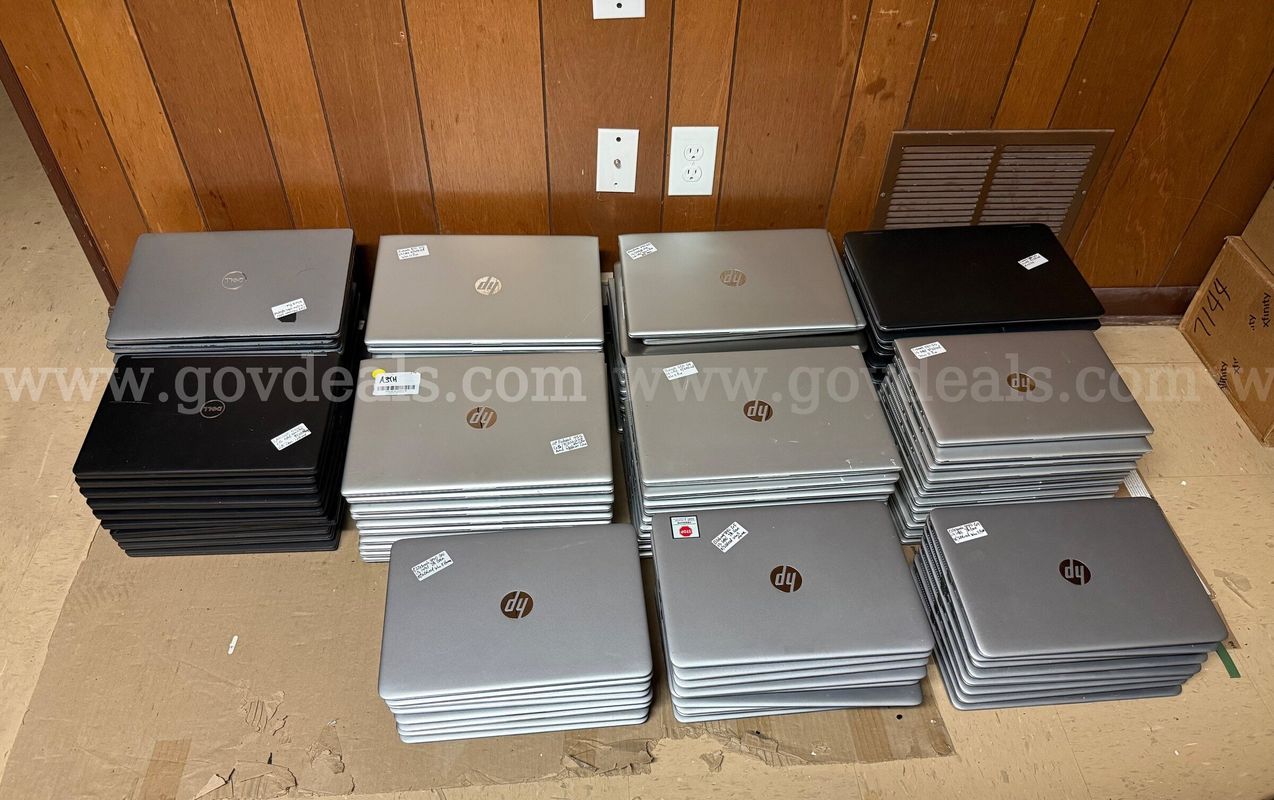 110-Units Slim Design HP & Dell Business Laptop Lot – Intel i5/i7, Windows 11 Pro