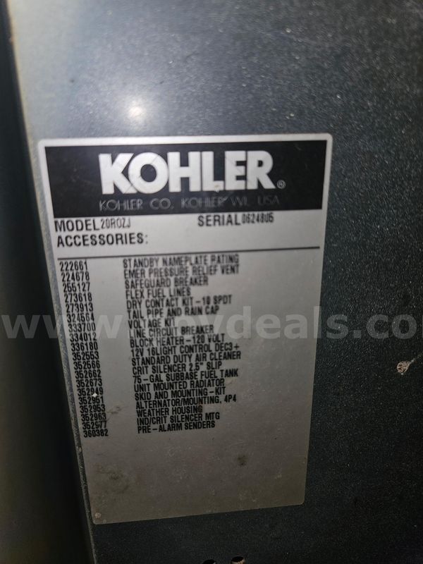 Kohler Generator