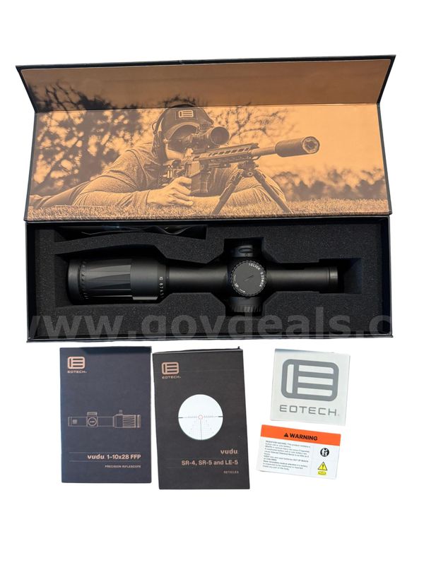 New EOTech Vudu 1-10x28mm FFP SR4 Reticle (MOA) Riflescope