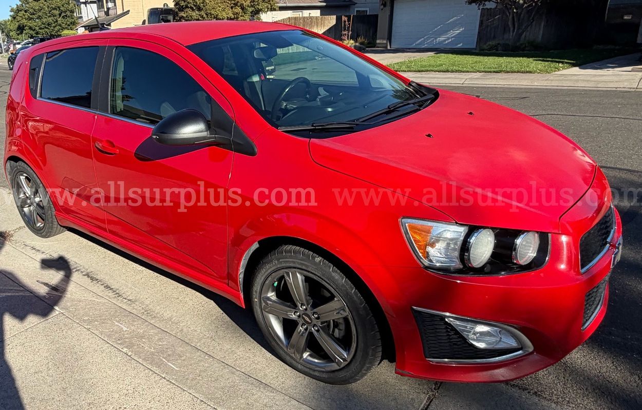 2013 Chevrolet Sonic RS Hatchback 6 Speed Manual