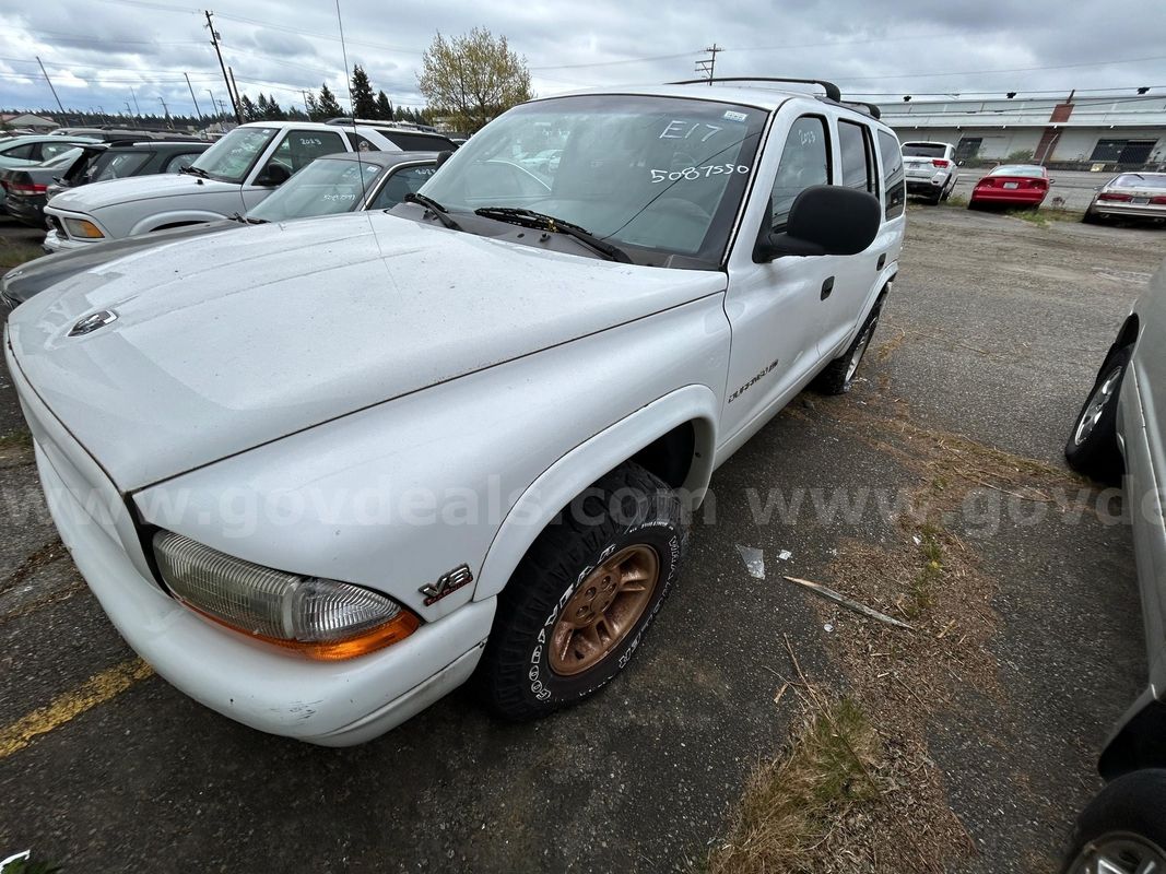 White 1999 Dodge Durango 4WD
