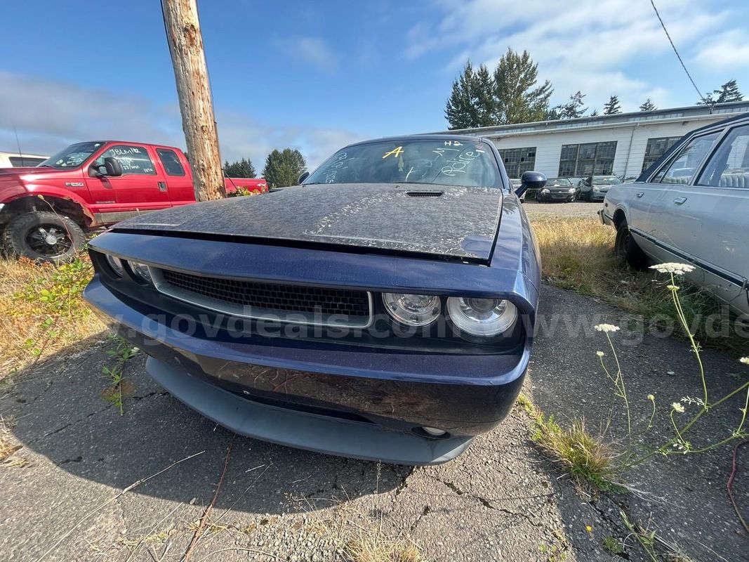 Blue 2014 Dodge Challenger R/T