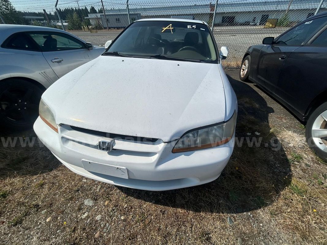 White 2000 Honda Accord