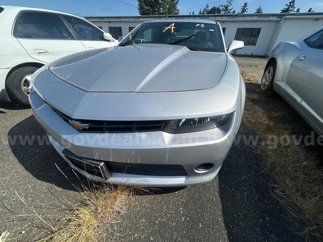 Silver 2015 Chevrolet Camaro 1LT Coupe