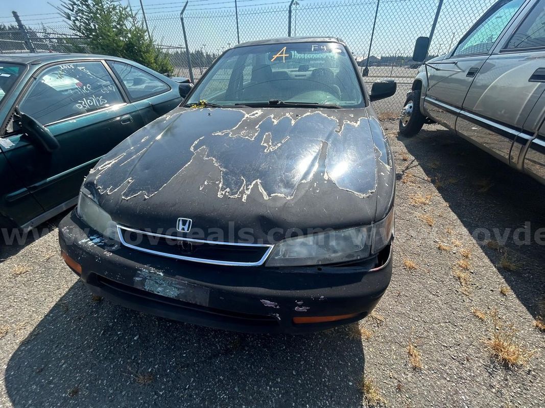 Black 1995 Honda Accord EX sedan