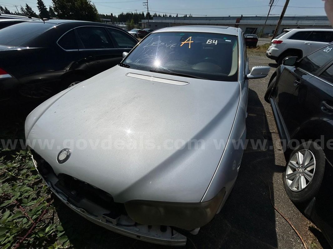 Silver 2004 BMW 7-Series 745Li