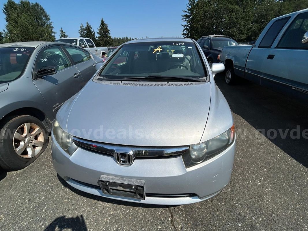 Silver 2006 Honda Civic EX Sedan AT