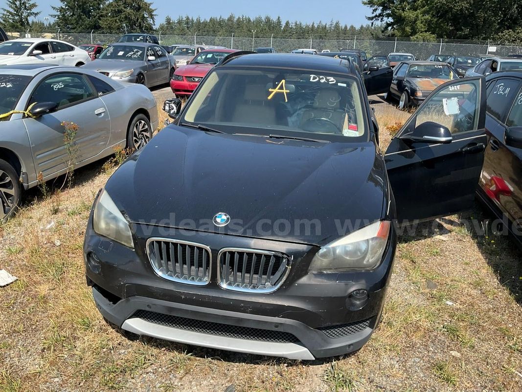 Black 2014 BMW X1