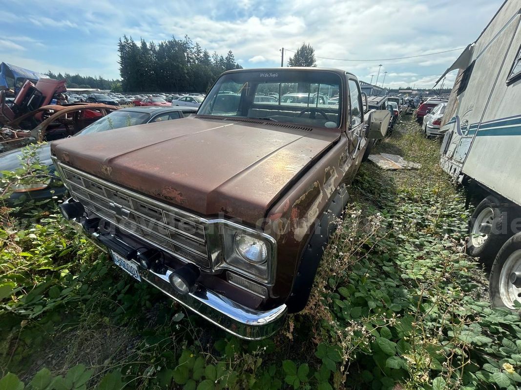 Brown 1978 Chevy Scottsdale
