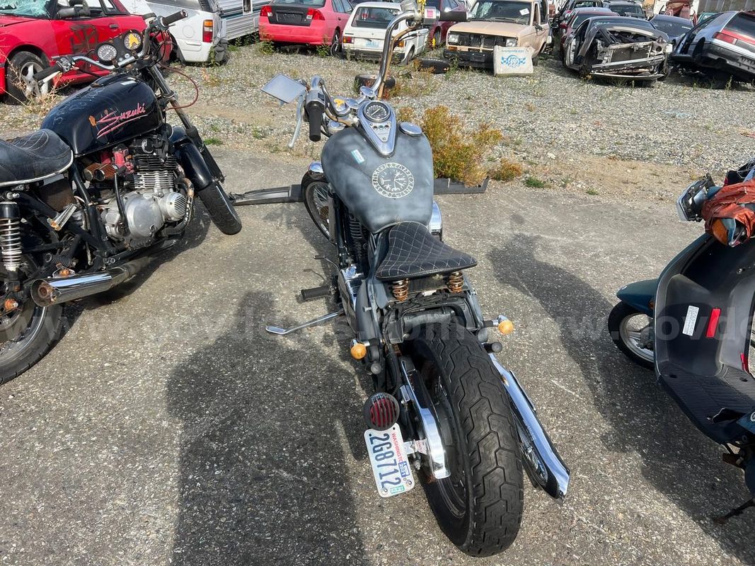 Black 2003 Kawasaki VN800-A