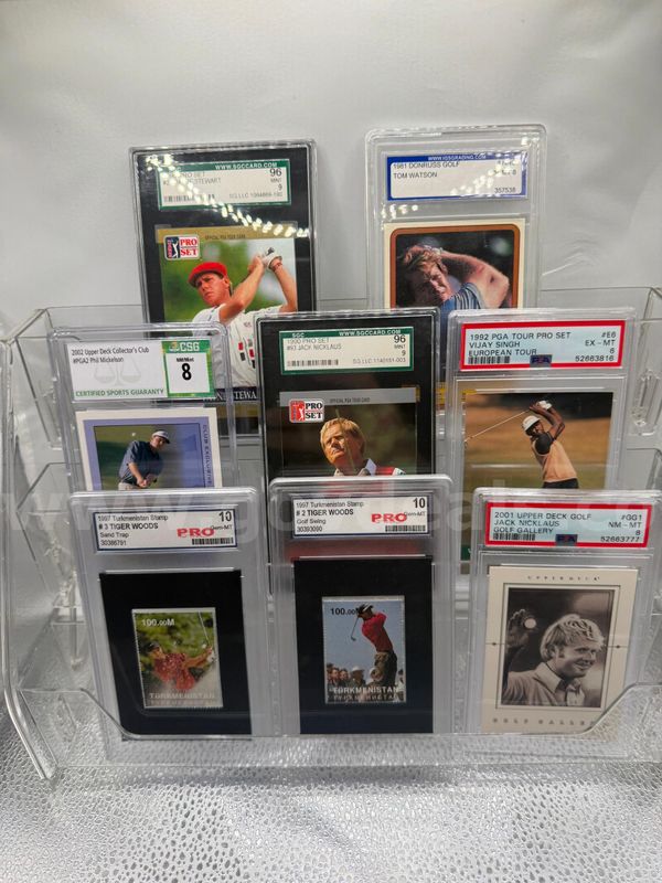 Graded Golf Cards Lot