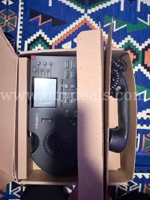SHORETEL IP 565G Black IP565 630-1038-10 New in Box IP565 IP565G (2 Units)