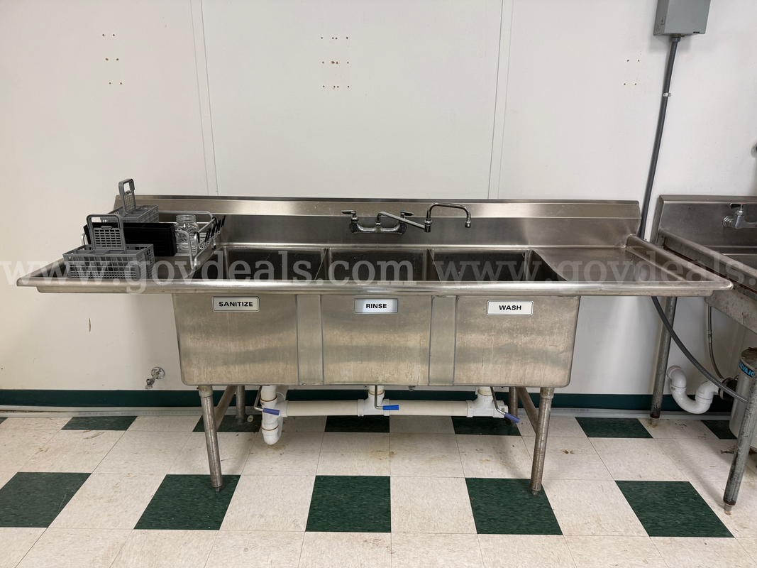 Large Stainless Steel Dual Sink