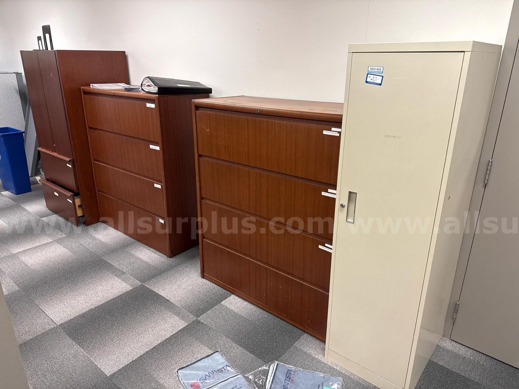Qty. 4 Filing Cabinets