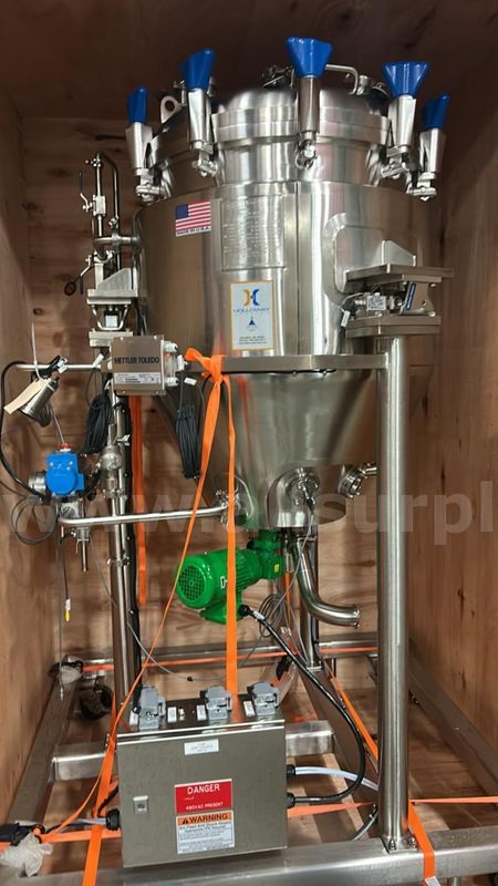 Mettler Toledo 200L Cogent Process Scale Vessel System,