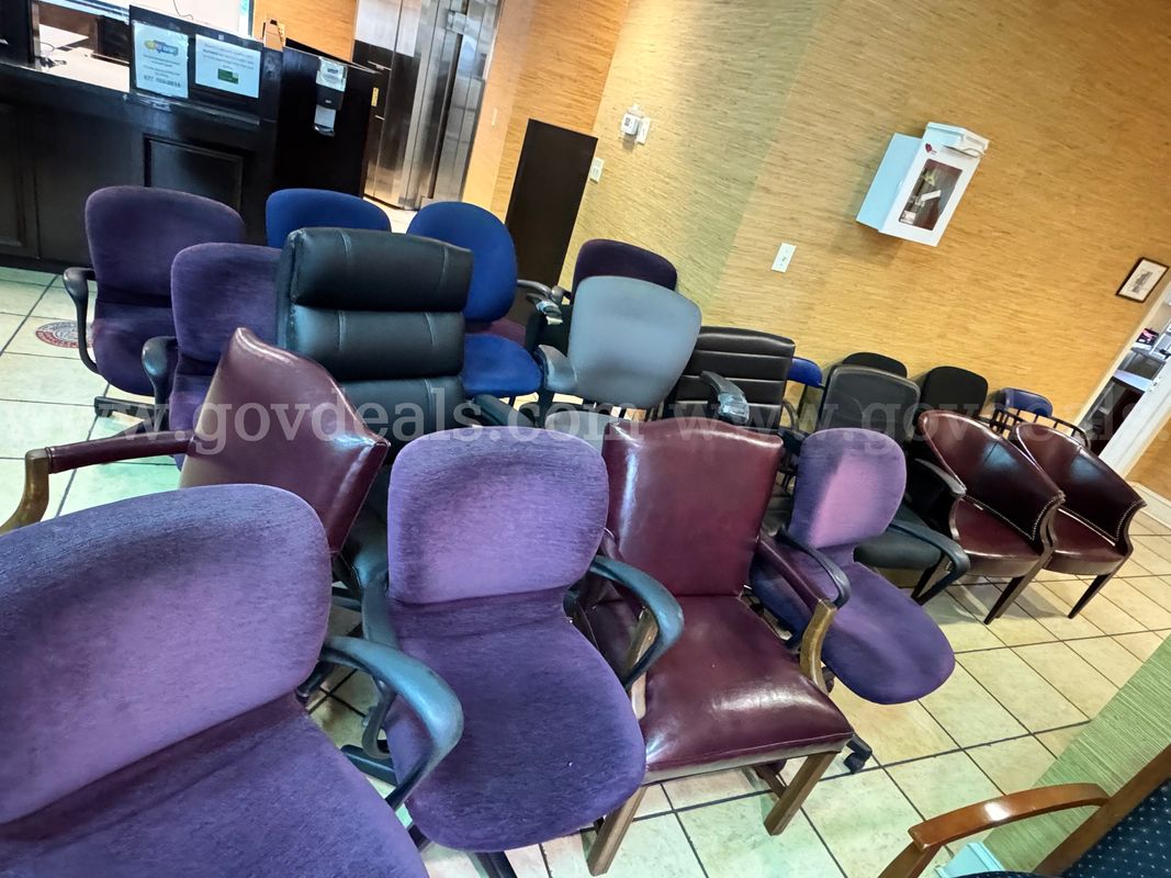 Lot of Used Office Chairs for Sale